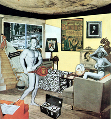 Image 2. Richard Hamilton Just what is it that makes today's homes so different, so appealing? (1956)